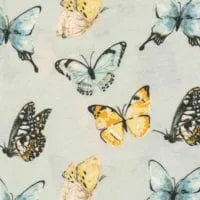 Bamboo Kerchief Bib - Butterfly