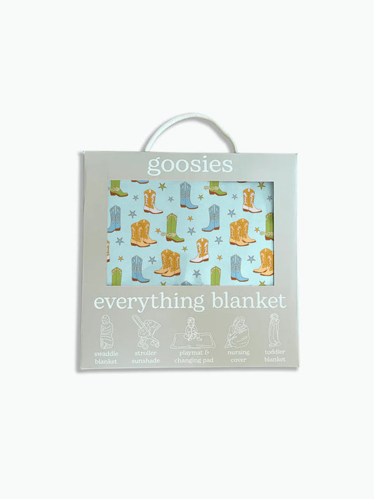 Everything Blanket - Blue Boots