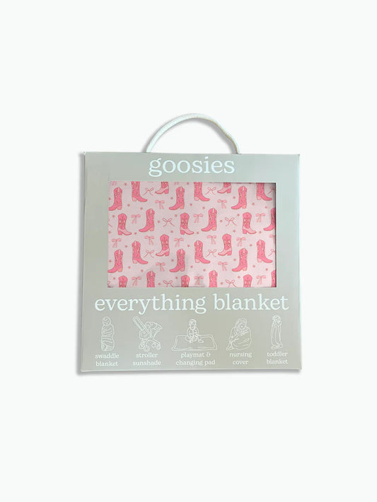 Everything Blanket - Pink Boots