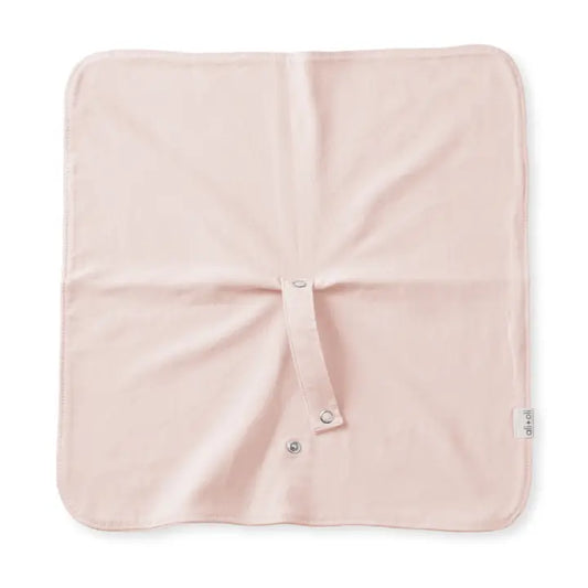 Lovey Blanket Pacifier Holder - Blush