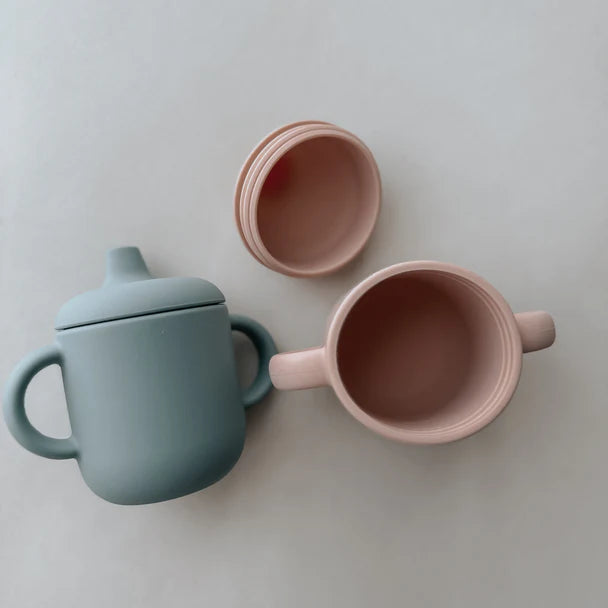 Nouka Non-Spill Sippy Cup - Soft Blush