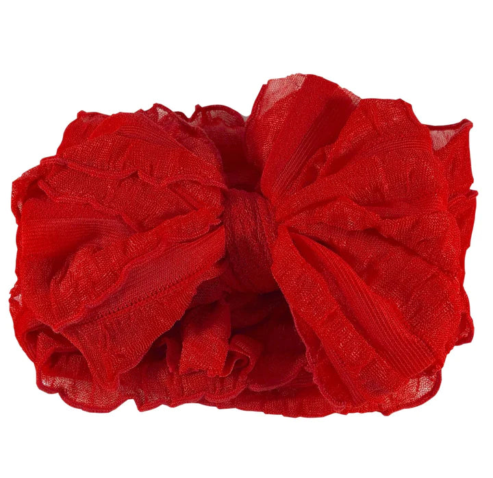 Bright Red Thick Headband