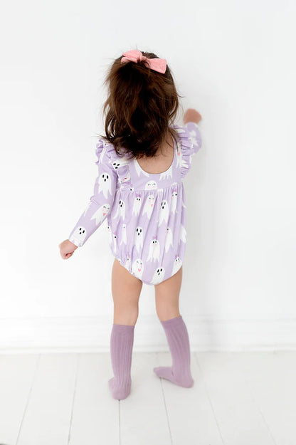 Purple Girly Ghost Baby Bubble