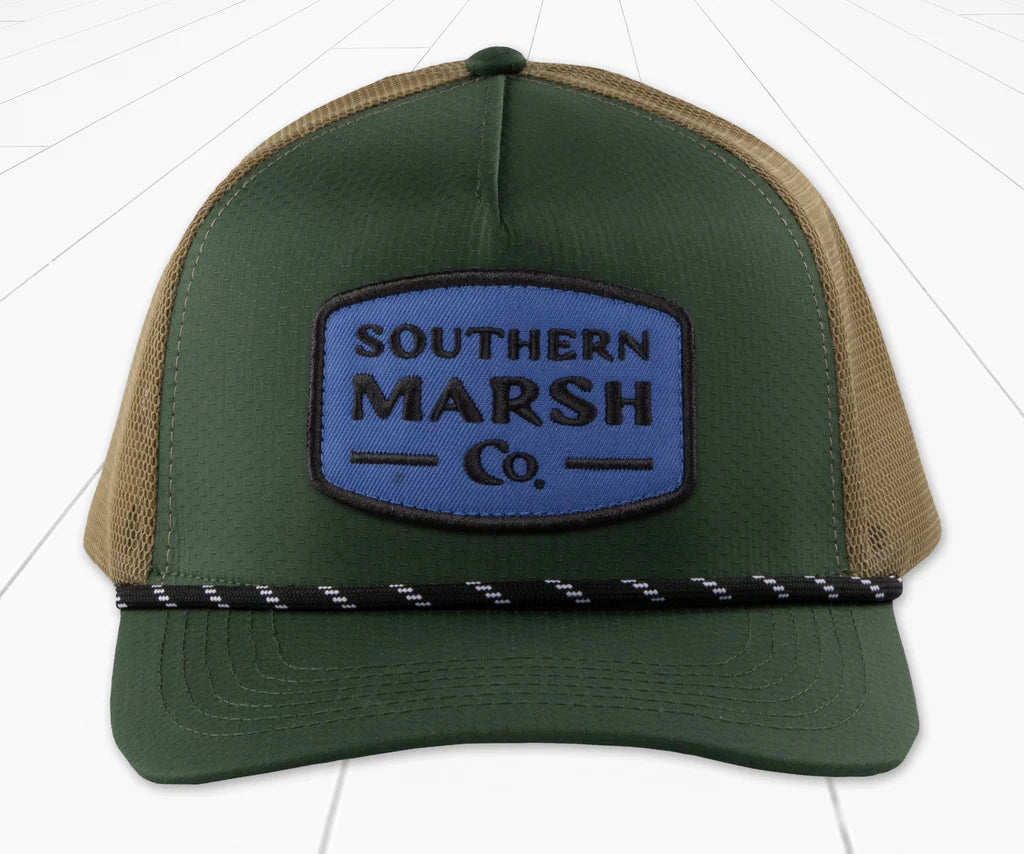 Ensenada Rope Hat- Dark Olive