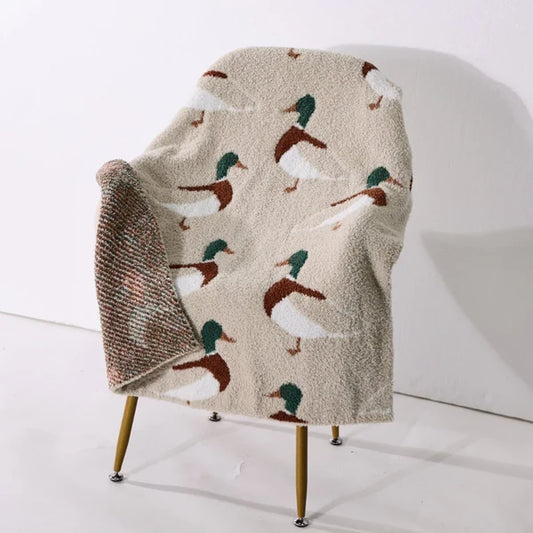 Chenille Blanket Mallard