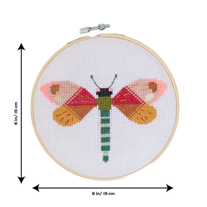 Dragonfly Brie Harrison Cross Stitch Kit