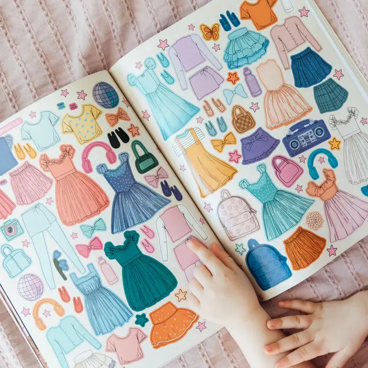 Dance Recital Sticker Book