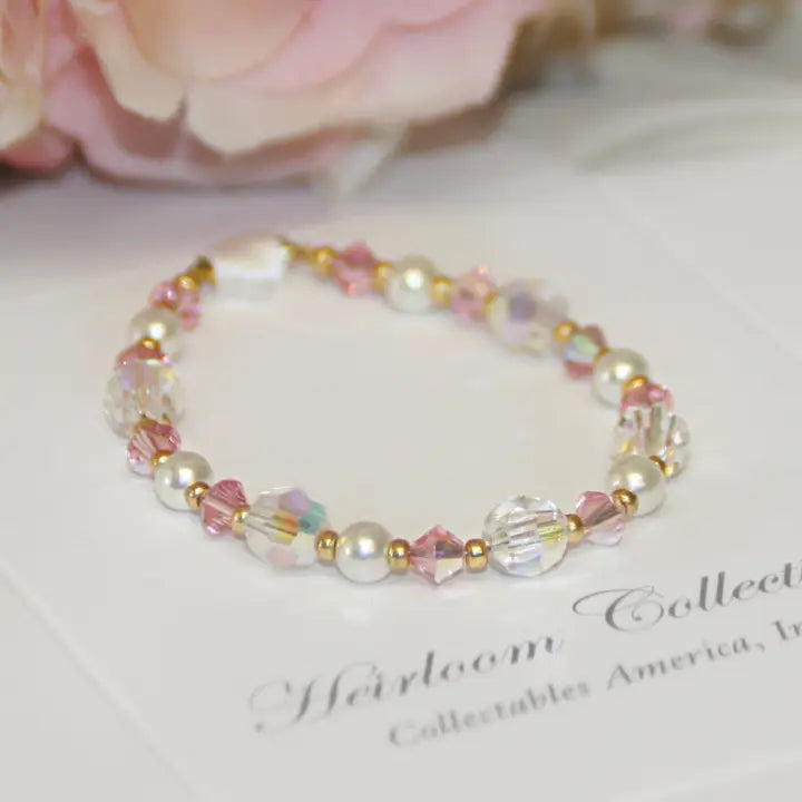 Crystals & Pearls Bracelet CJ 600