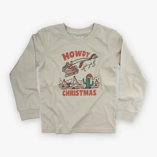 Classic Long Sleeve Howdy Santa