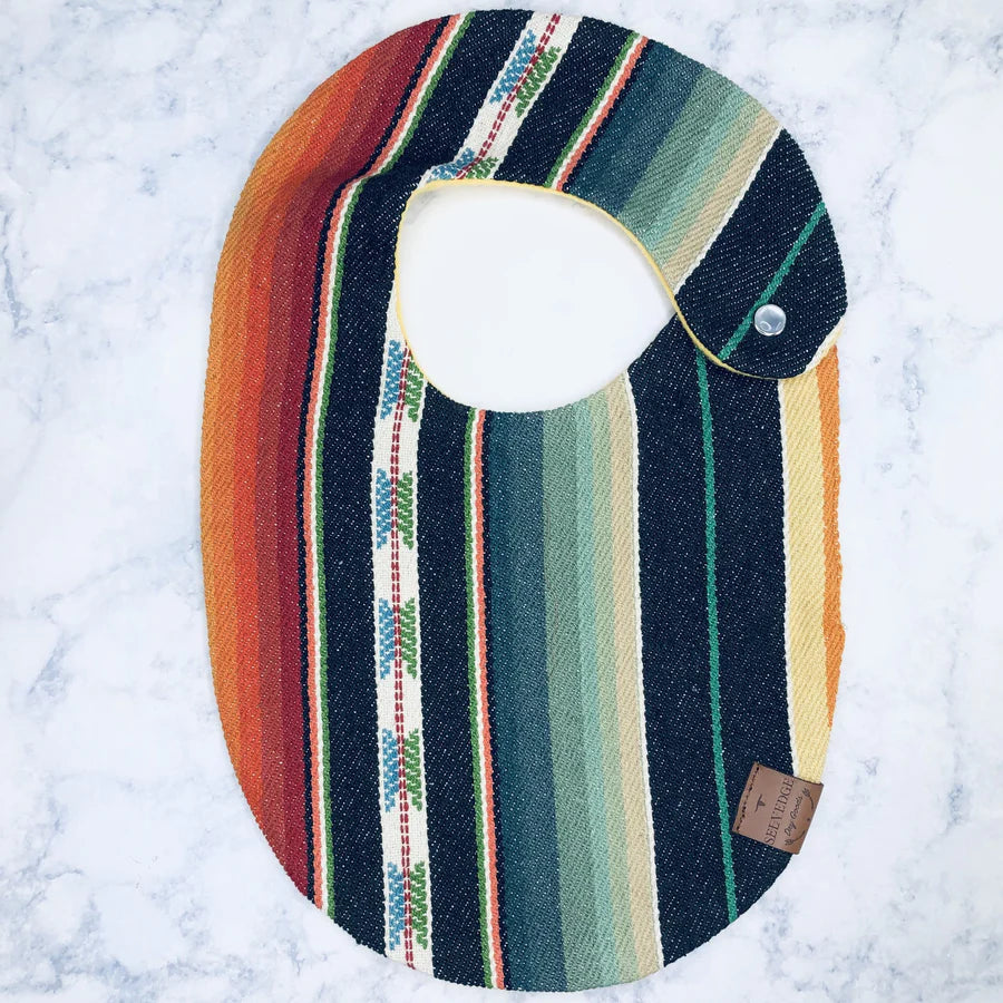 Black Serape Bib