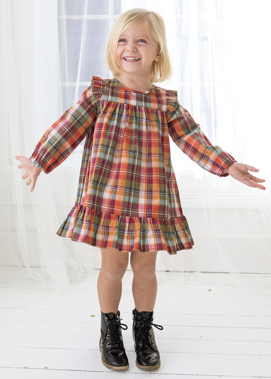 Pumpkin Patch Woven Dress