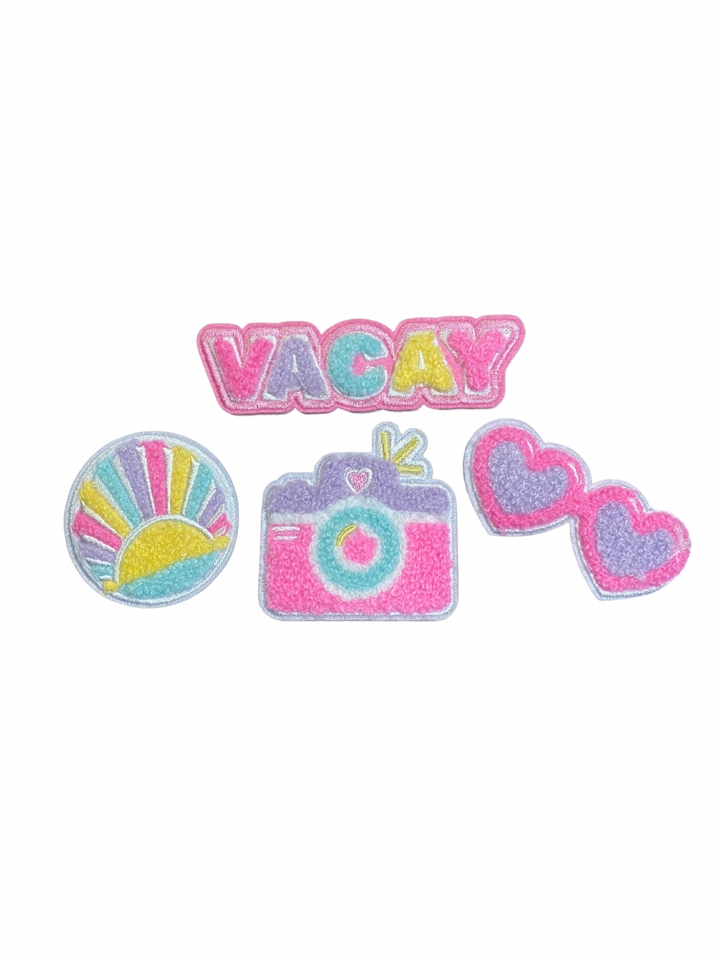 Vacay Vibes Sticker Patch Set