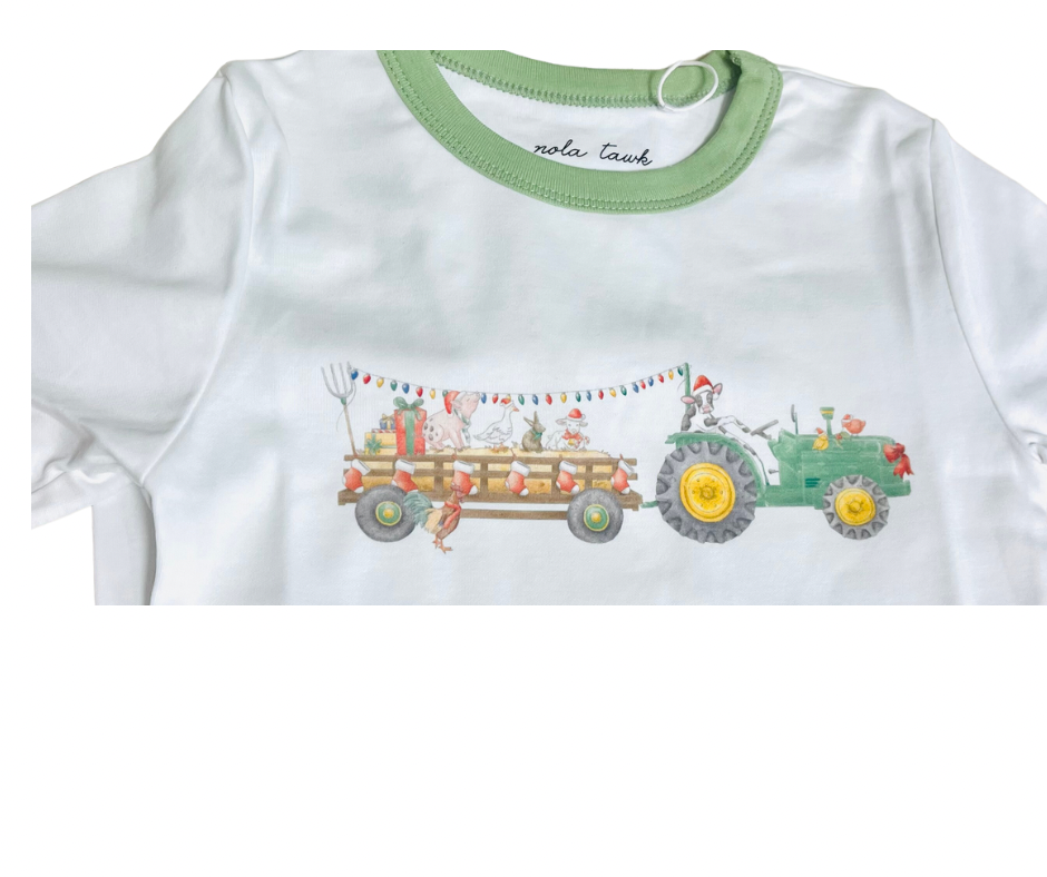 Moo-y Christmas Cotton Tee