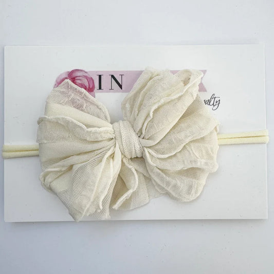 Mini Headband - Ivory