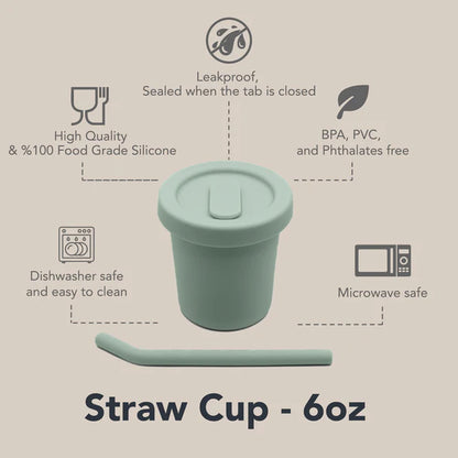 Nouka Straw Cup - Lily Blue