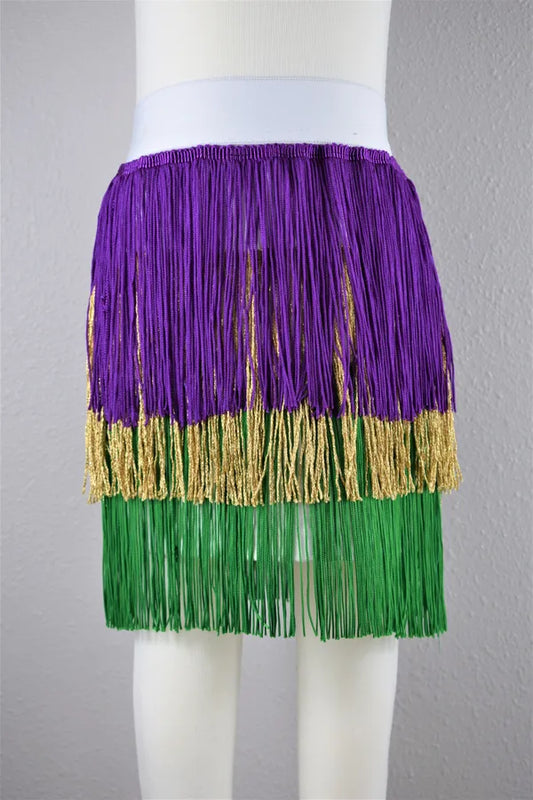 Mardi Gras Skort