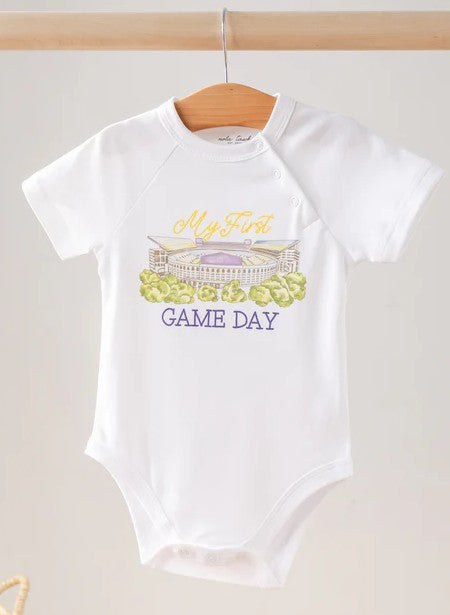 LSU - My First Game Day Onesie