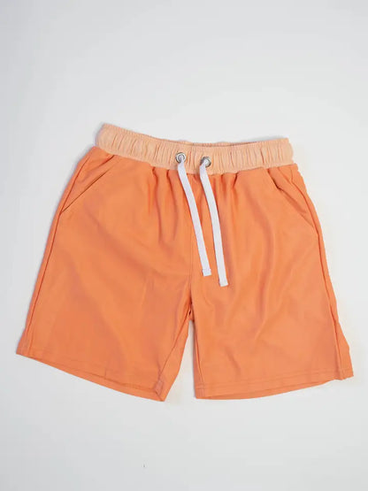 Orange Sherbet Swim Trunks