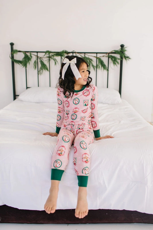 2 Piece Bamboo Pajama in Reindeer