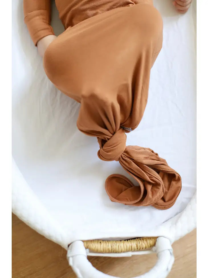 Pecan Knotted Gown