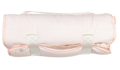 Pink Gingham Nap Mat