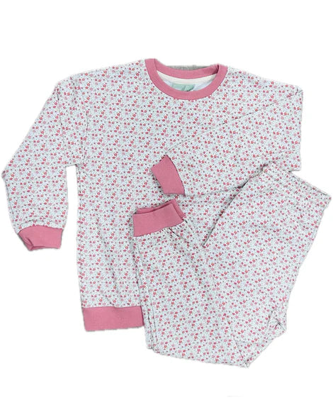 Pink Floral Jogger Set