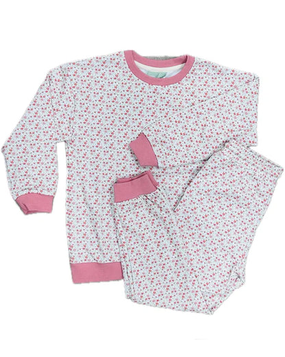 Pink Floral Jogger Set