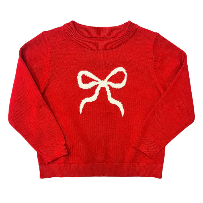 Red Bow Sweater