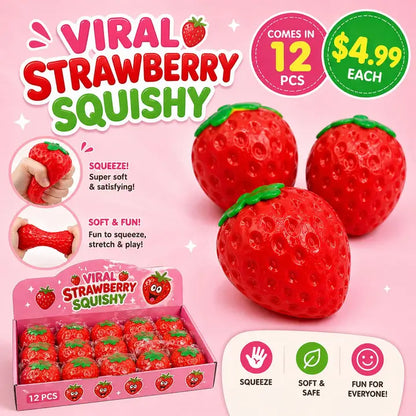 Viral Strawberry Squishy
