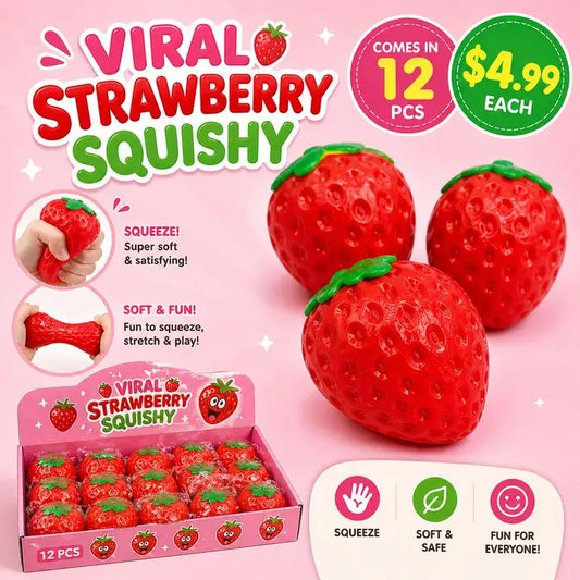 Viral Strawberry Squishy