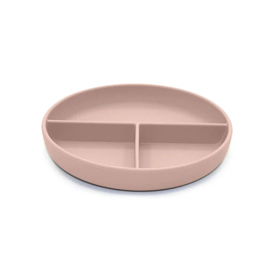 Nouka Divided Suction Plate - Blush
