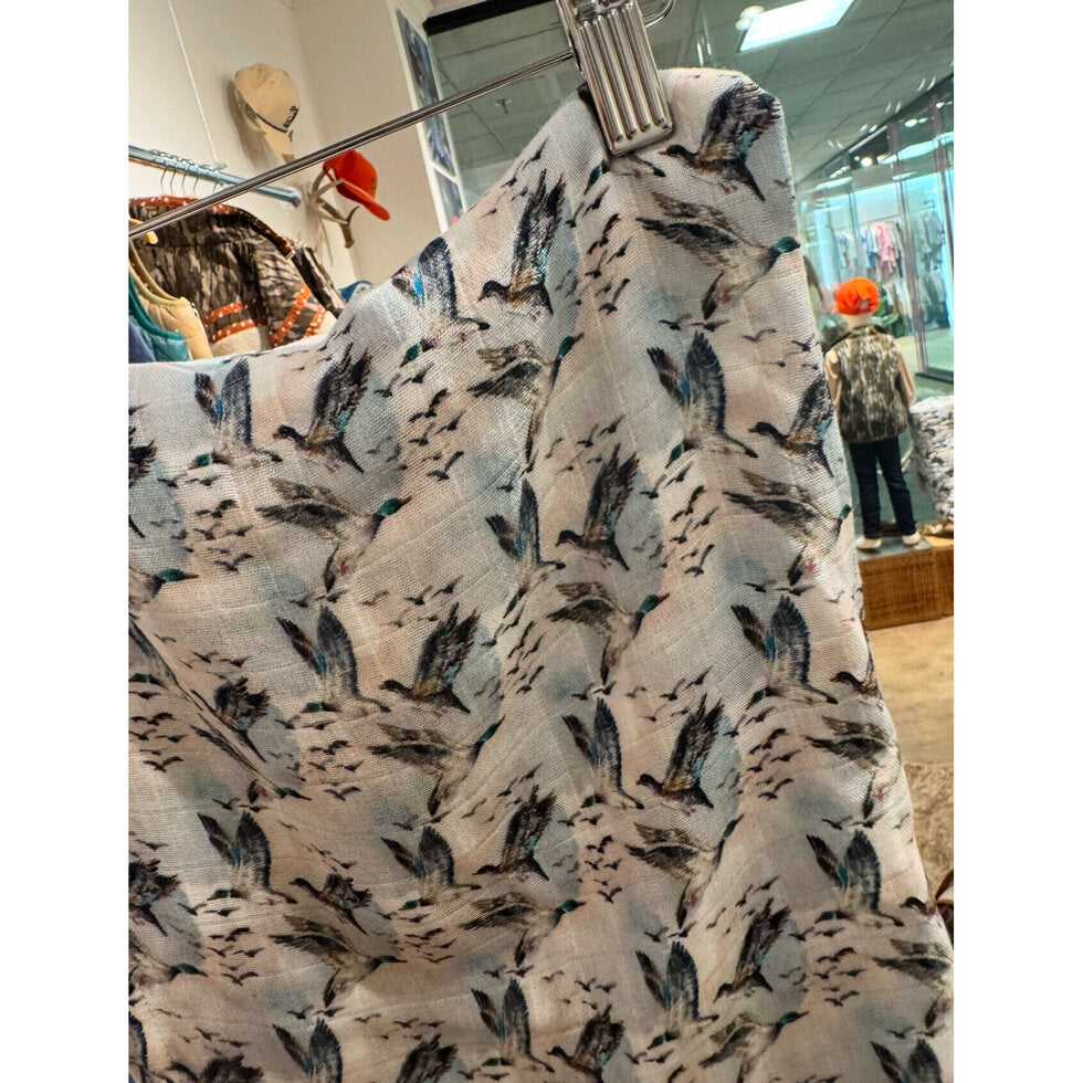 Swaddle Blanket - Mallard Sky