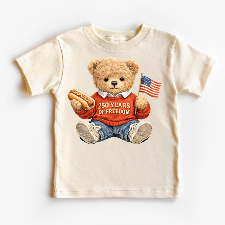 Freedom Teddy Bear Tee