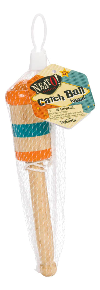 Wooden Catch Ball