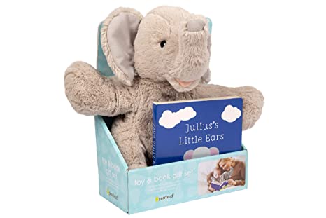 Elephant Toy & Book Gift Set