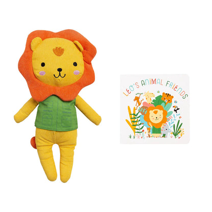Lion Toy & Book Gift Set