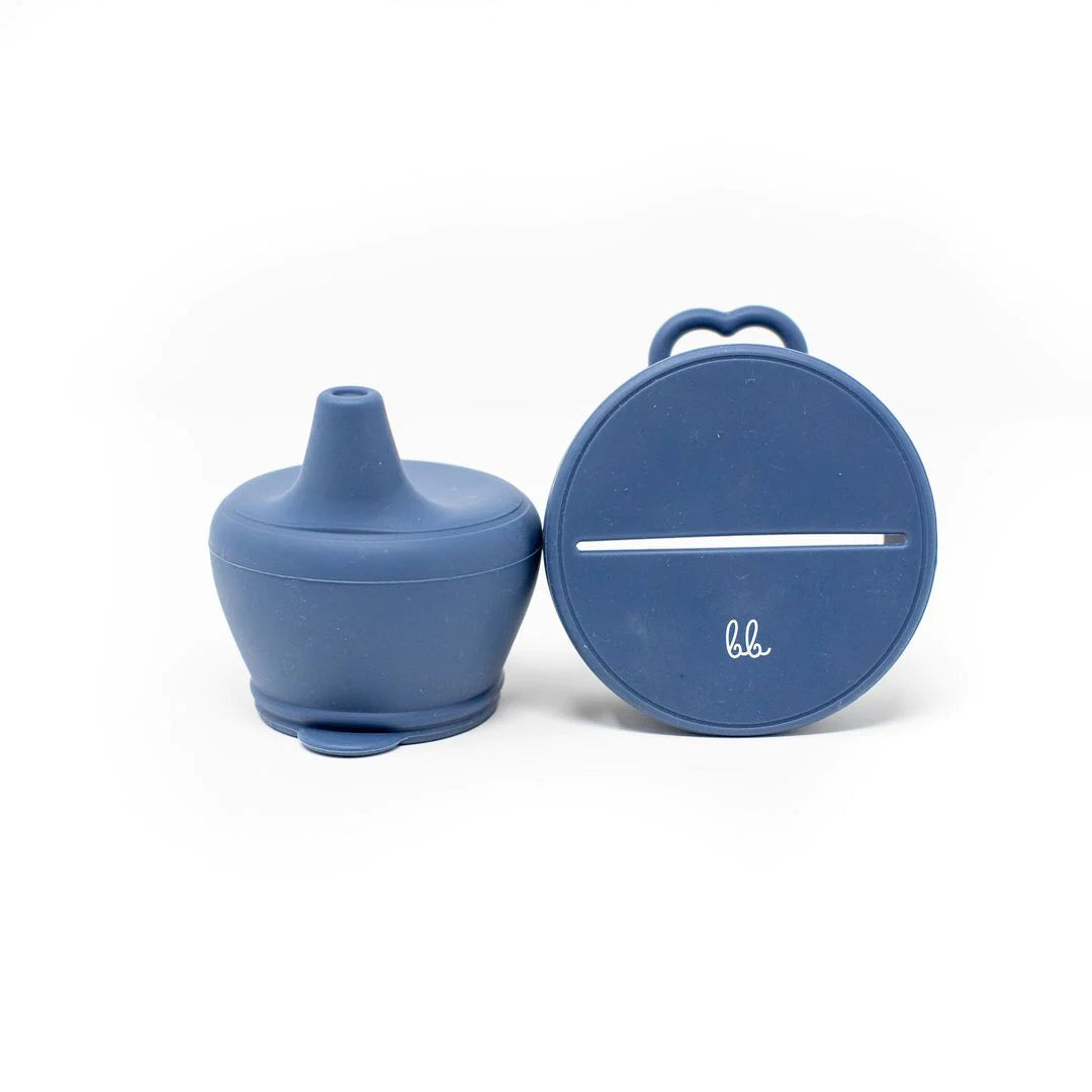 Silicone Snack and Sippy Lid Set