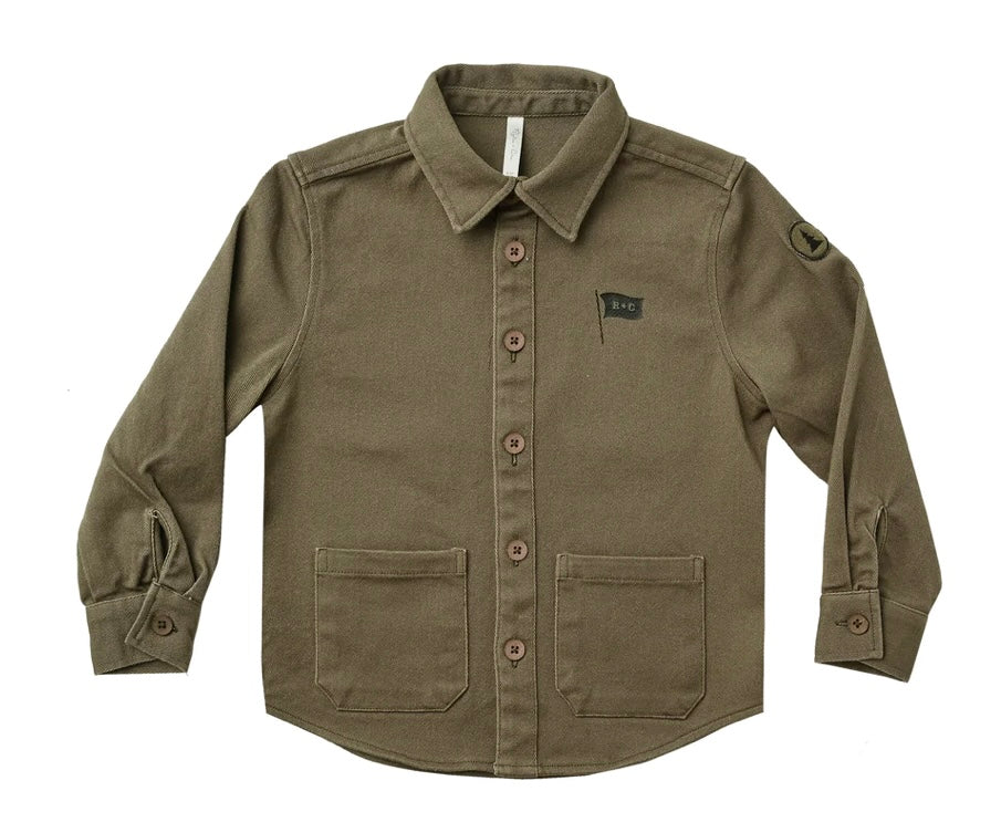 Collared shirt Olive