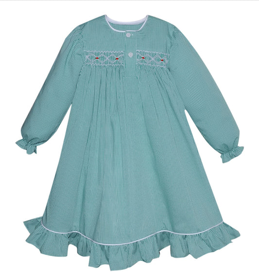 Green Claire Gown