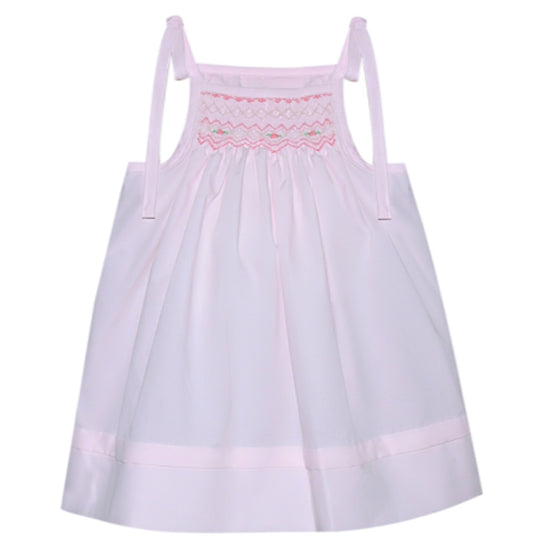Smocked Hannah tie dress