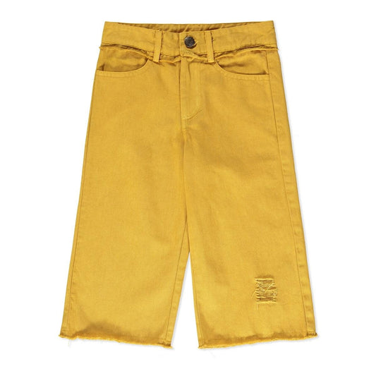 Wideleg Jeans Mustard