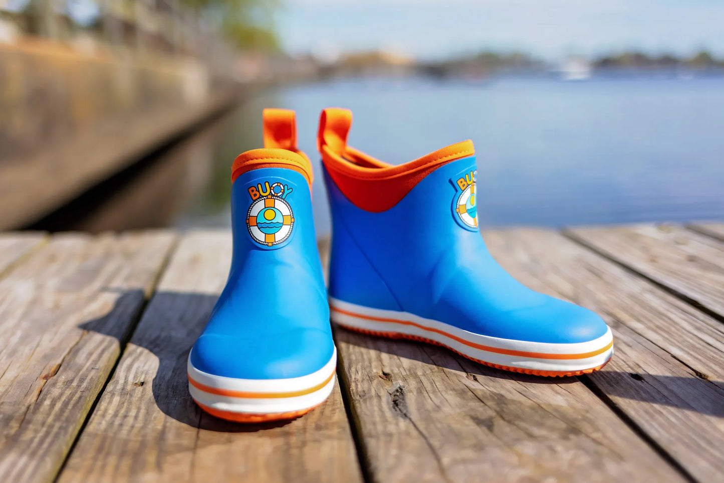 Buoy Boots Blue/Orange