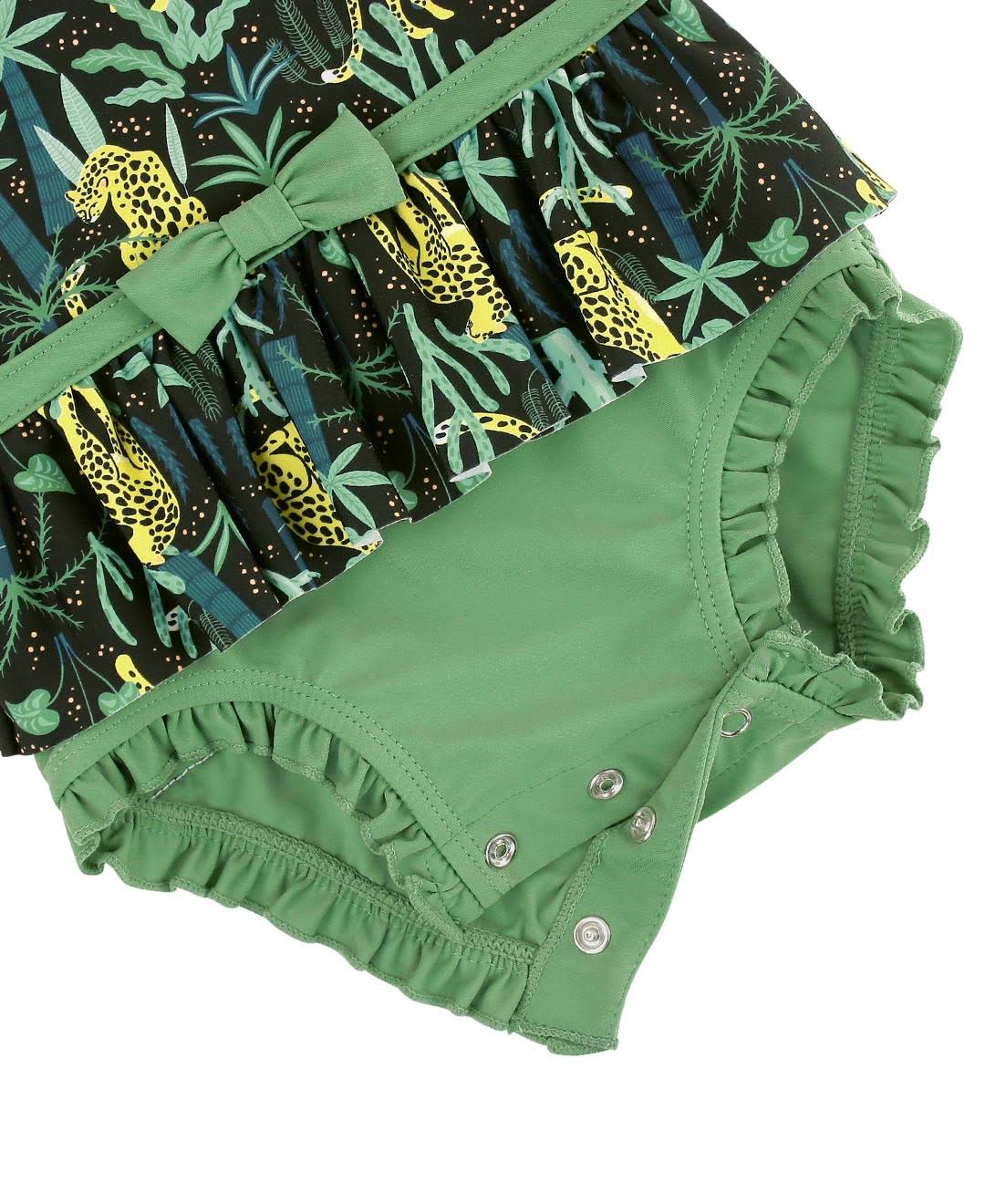 Safari skirted 1-piece rash