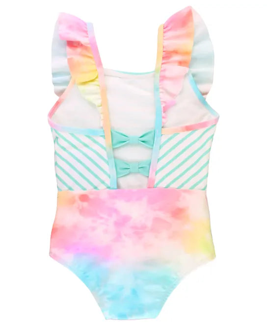 Rainbow Tie Dye Pinafore 1 Pc.